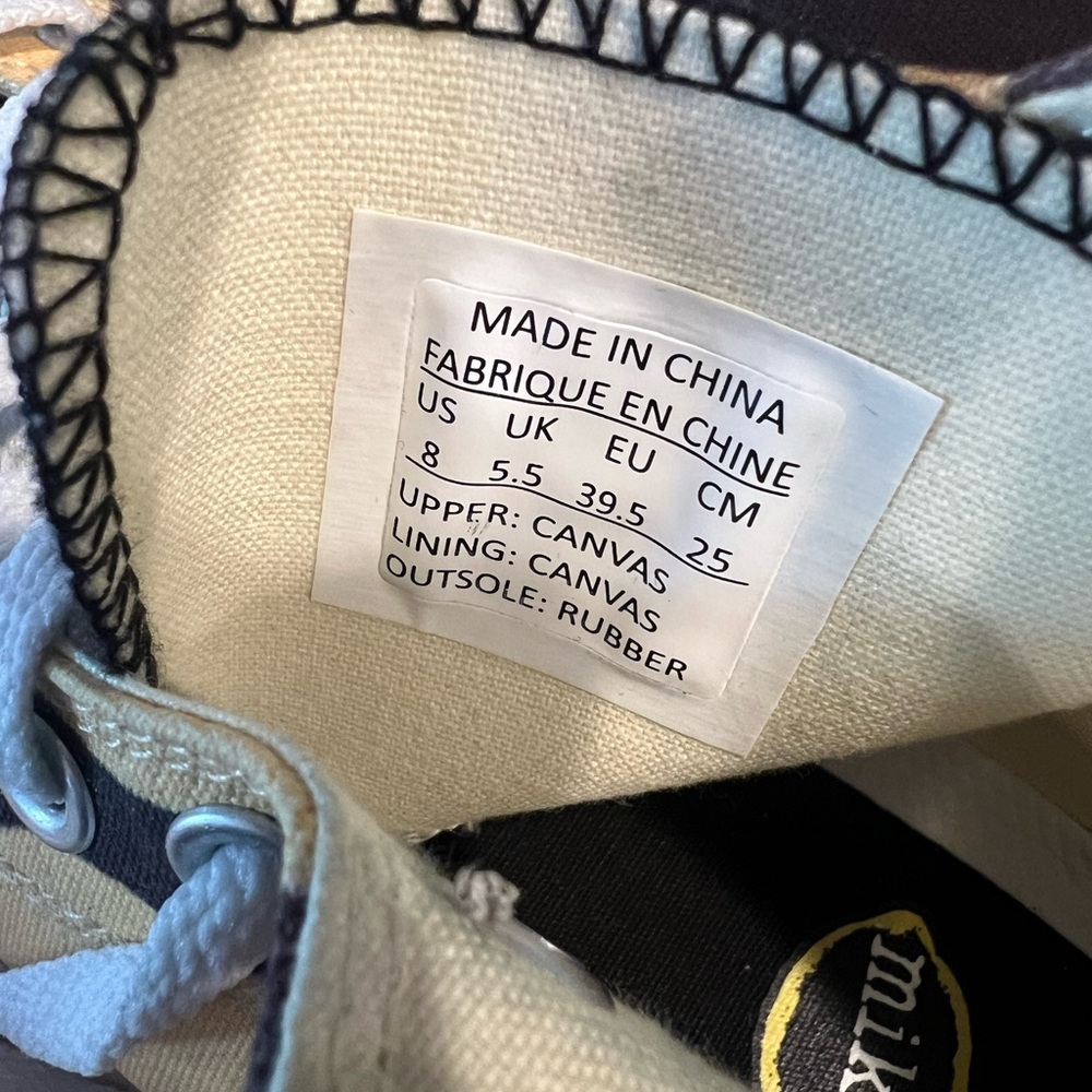 Converse x Mike’s Hard Lemonade Limited Edition Women’s Shoes Size 8 - Picture 4 of 6